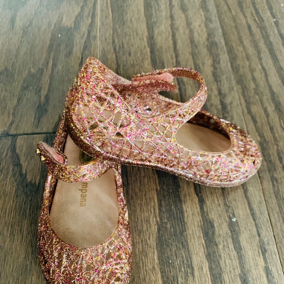Pink glitter zigzag mini Melissa’s - Picture 2 of 4